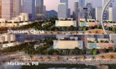 Projeto virtual de ‘cidade do futuro’ na PB é cópia de distrito futurista chinês