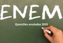 Questões anuladas ENEM 2025