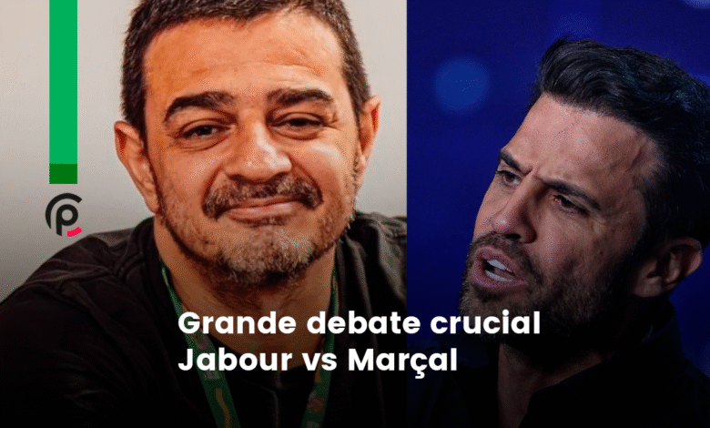 Grande debate crucial Jabour vs Marçal