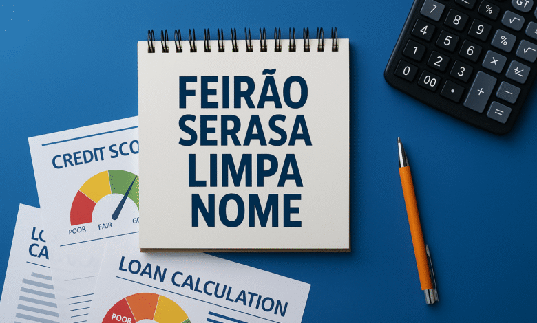 feir&atilde;o serasa limpa nome 2025