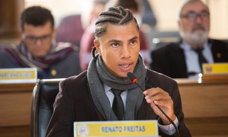 Renato Freitas do PT agride cidadão em Curitiba 1 Renato Freitas do PT agride cidadão em Curitiba