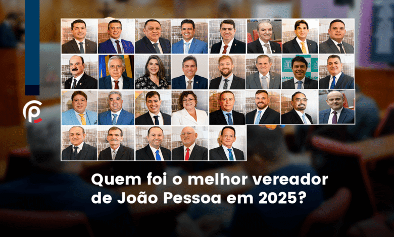 quem foi o melhor vereador de Jo&atilde;o Pessoa em 2025
