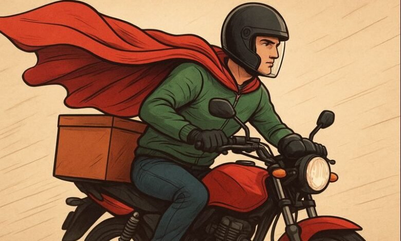 Heróis do Cotidiano: Adriano Morais, o motoboy herói 1 Heróis do Cotidiano: conheça Adriano Morais, o motoboy herói