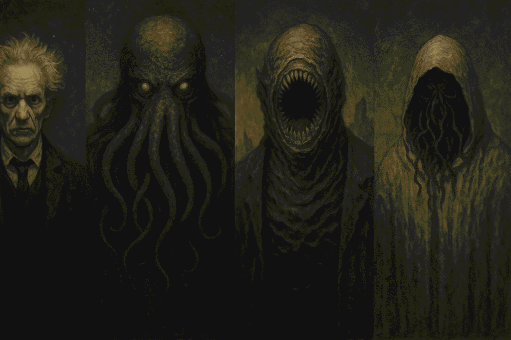 Livros de Terror Cósmico que Desafiam a Sanidade 2 Livro de Terror Cosmico Personagens - Correio Paraibano - Livros de Terror Cósmico que Desafiam a Sanidade