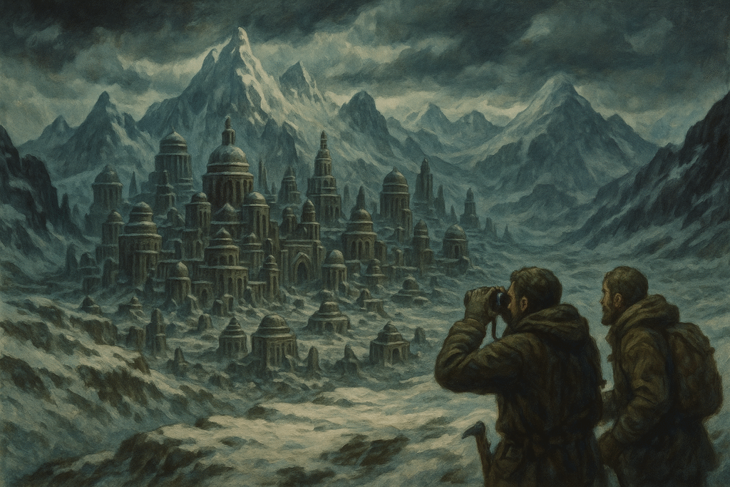 Livro de Terror - Nas montanhas da Loucura