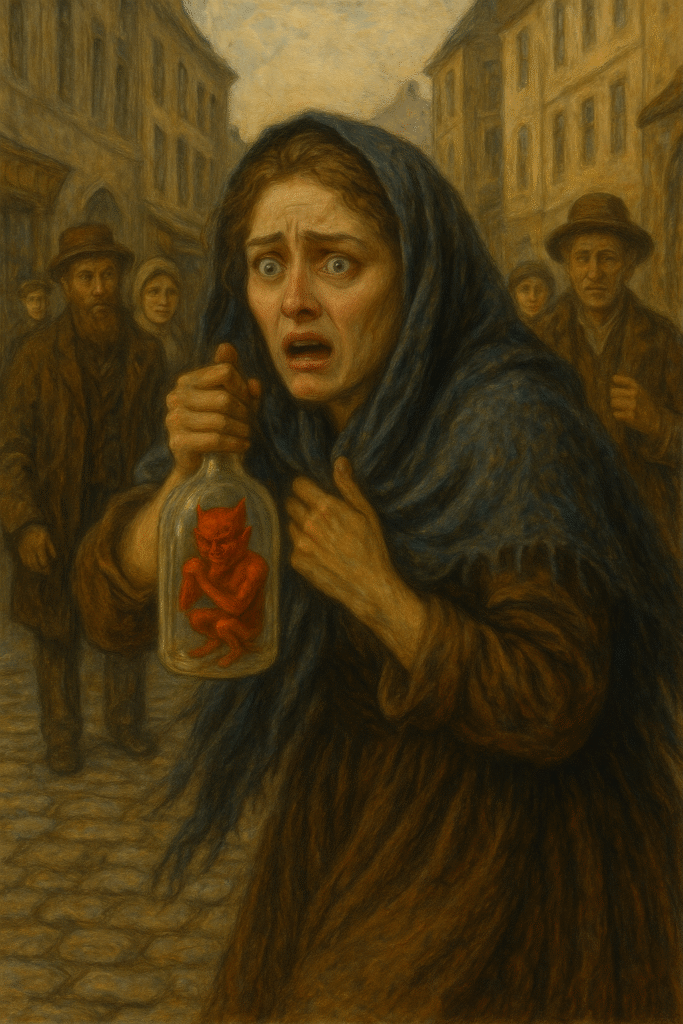 Livro de Terror - O Demônio da Garrafa