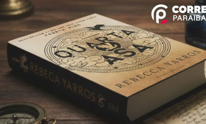 Quarta Asa livro: por que o fenômeno do TikTok vai virar série e o que explica seu sucesso 1 Quarta Asa livro de Rebecca Yarros fenômeno do romantasy