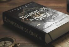 Tempestade de &Ocirc;nix Rebecca Yarros, terceiro livro da saga Empyrean