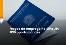 Vagas de emprego no Sine JP vagas de emprego em Jo&atilde;o Pessoa