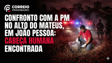 Confronto com a PM no Alto do Mateus, em Jo&atilde;o Pessoa: Cabe&ccedil;a humana encontrada