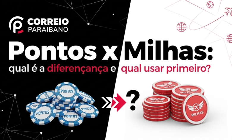 Pontos x Milhas: qual &eacute; a diferen&ccedil;a e qual usar primeiro?