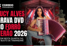 Lucy Alves grava DVD no Forr&oacute; Ver&atilde;o 2026: show nesta quarta (14) no Busto de Tamandar&eacute;