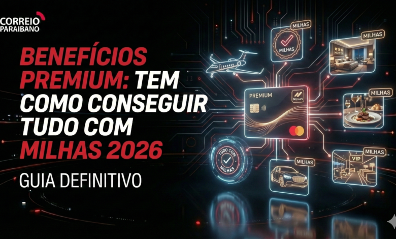 Benefícios premium: Tem como conseguir tudo com milhas 2026 1 Tem como conseguir tudo com milhas 2026