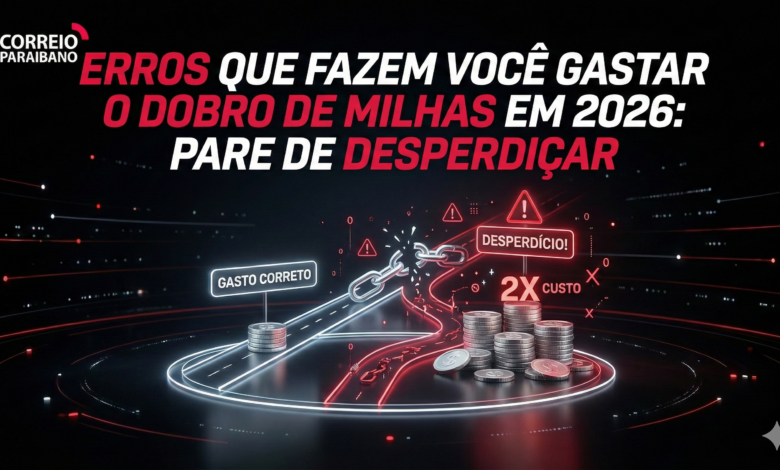 Erros que fazem você gastar o dobro de milhas em 2026: pare de desperdiçar 1 Erros que fazem você gastar o dobro de milhas em 2026: pare de desperdiçar