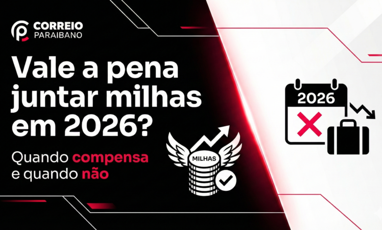 Vale a pena juntar milhas em 2026? Quando compensa e quando n&atilde;o