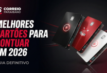 Melhores cart&otilde;es para pontuar em 2026: Guia definitivo