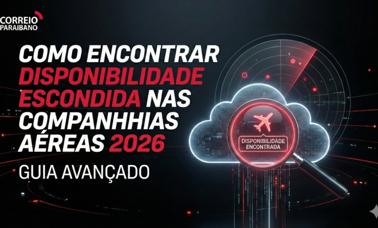 Companhias aéreas: Como encontrar disponibilidade 2026 1 Como encontrar disponibilidade escondida nas companhias aéreas 2026