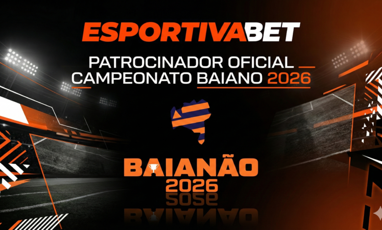 Esportiva Bet &eacute; o novo patrocinador oficial do Campeonato Baiano 2026