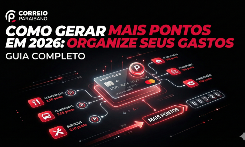 Como gerar mais pontos em 2026: organize seus gastos 1 Como gerar mais pontos em 2026: organize seus gastos