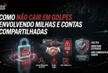 Descubra como n&atilde;o cair em golpes com milhas e contas compartilhadas. Dicas essenciais para proteger seu dinheiro e viajar com seguran&ccedil;a