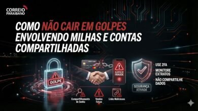 Golpes com milhas: saiba como se proteger e evitar prejuízos 2 Descubra como não cair em golpes com milhas e contas compartilhadas. Dicas essenciais para proteger seu dinheiro e viajar com segurança