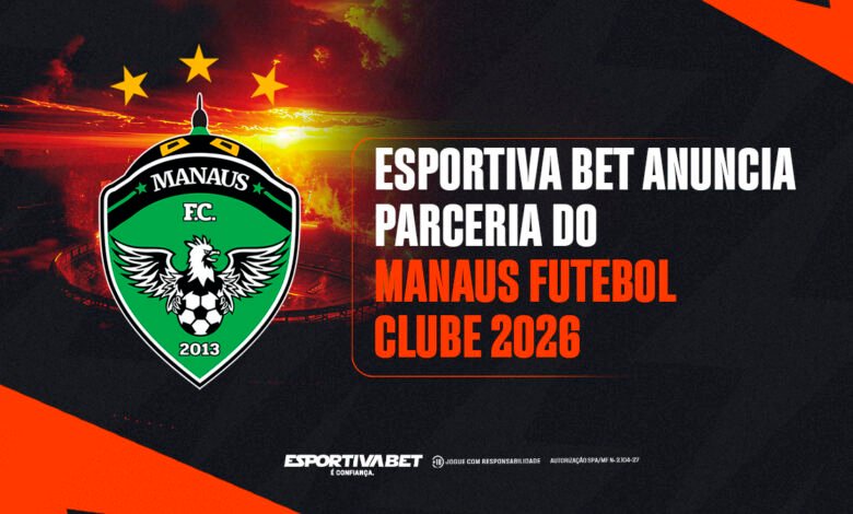 Veja agora: Esportiva Bet e Parceria ao Manaus FC