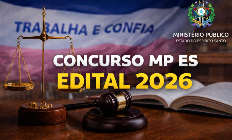 concurso mp es edital 2026 - Correio Paraibano - Concurso MP ES edital 2026 &eacute; publicado com 60 vagas e sal&aacute;rios de at&eacute; R$ 10 mil