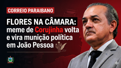 Flores na C&acirc;mara: meme de Corujinha volta e vira muni&ccedil;&atilde;o pol&iacute;tica em Jo&atilde;o Pessoa