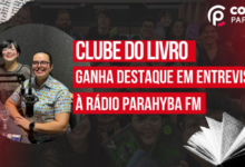 Clube do livro paraibano vira destaque cultural na R&aacute;dio Parahyba FM