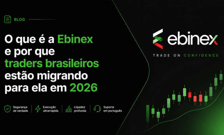 O que &eacute; a Ebinex e por que traders brasileiros est&atilde;o migrando para ela em 2026